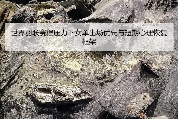 世界羽联赛程压力下女单出场优先与短期心理恢复框架